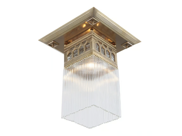 BERLIN II - Brass ceiling lamp by Patinas Lighting - view 2